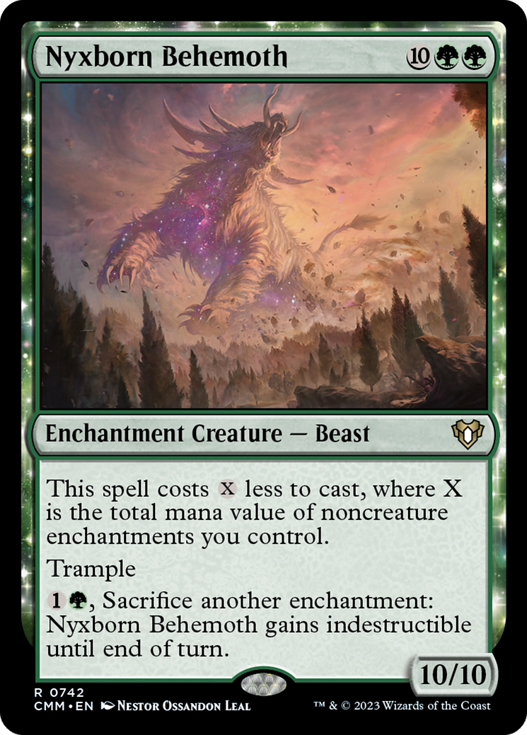 Magic: The Gathering - Nyxborn Behemoth - Commander Masters