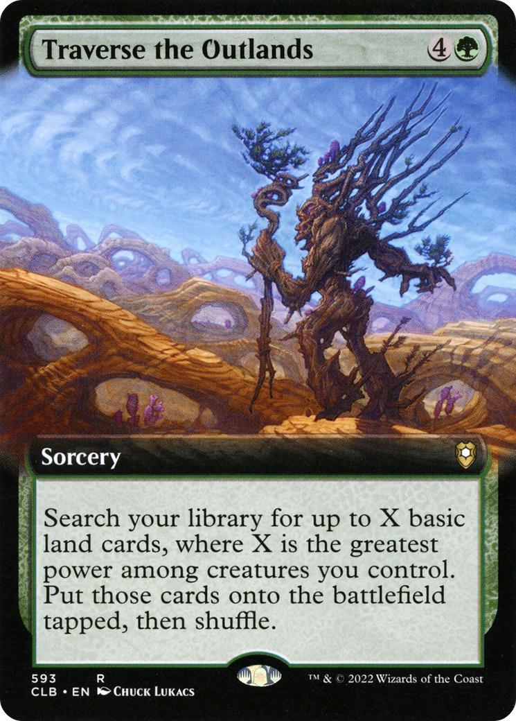 Magic: The Gathering - Traverse the Outlands Foil - Commander Legends: Battle for Baldur's Gate