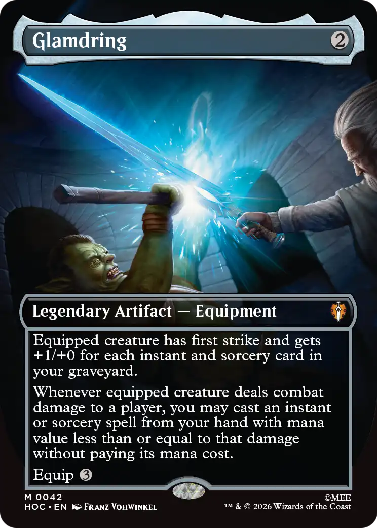 Magic: The Gathering - Glamdring Foil - The Hobbit Eternal