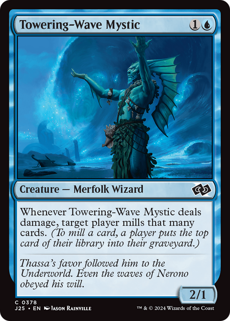 Magic: The Gathering - Towering-Wave Mystic - Foundations Jumpstart