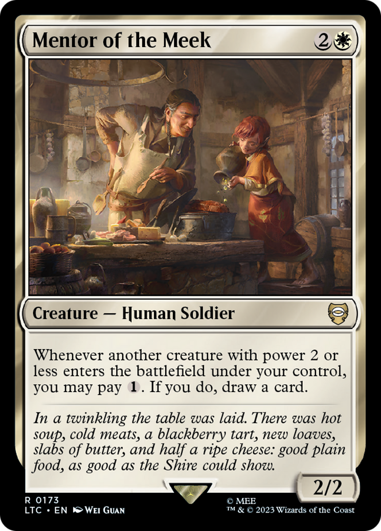 Magic: The Gathering - Mentor of the Meek - Tales of Middle-earth Commander
