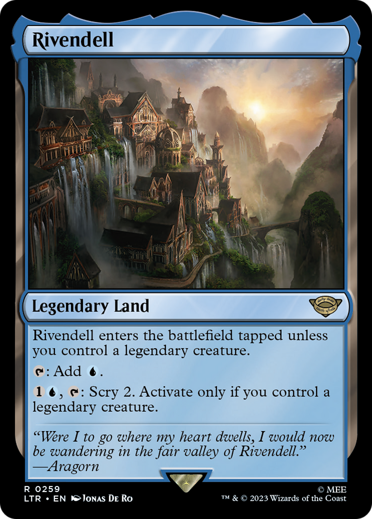 Magic: The Gathering - Rivendell Foil - The Lord of the Rings: Tales of Middle-earth