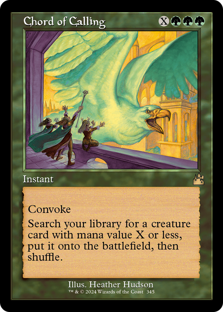 Magic: The Gathering - Chord of Calling Foil - Ravnica Remastered