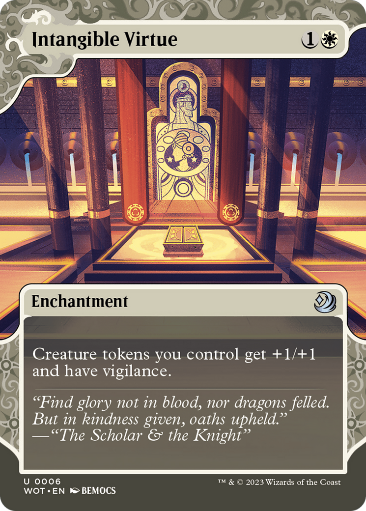 Magic: The Gathering - Intangible Virtue - Wilds of Eldraine: Enchanting Tales