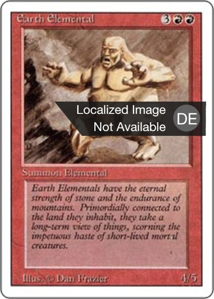 Magic: The Gathering - Erdelementar - Revised Edition