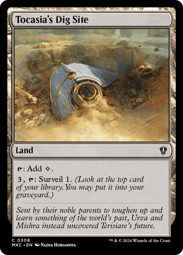 Magic: The Gathering - Tocasia's Dig Site - Murders at Karlov Manor Commander