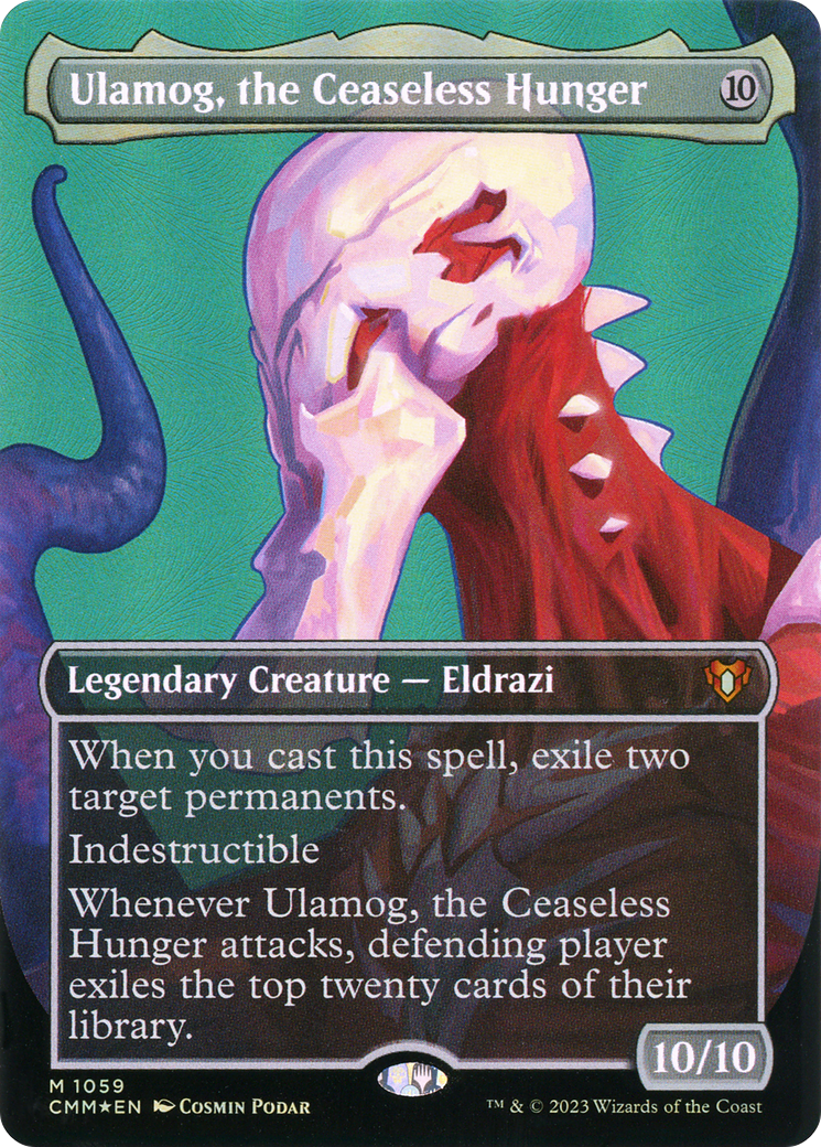 Magic: The Gathering - Ulamog, the Ceaseless Hunger Foil - Commander Masters