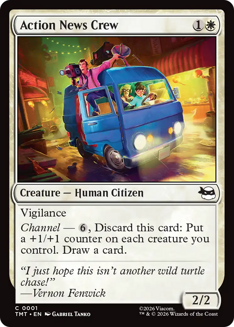 Magic: The Gathering - Action News Crew - Teenage Mutant Ninja Turtles