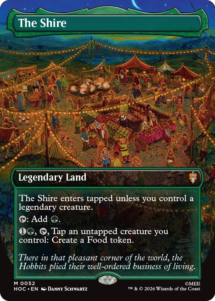 Magic: The Gathering - The Shire Foil - The Hobbit Eternal
