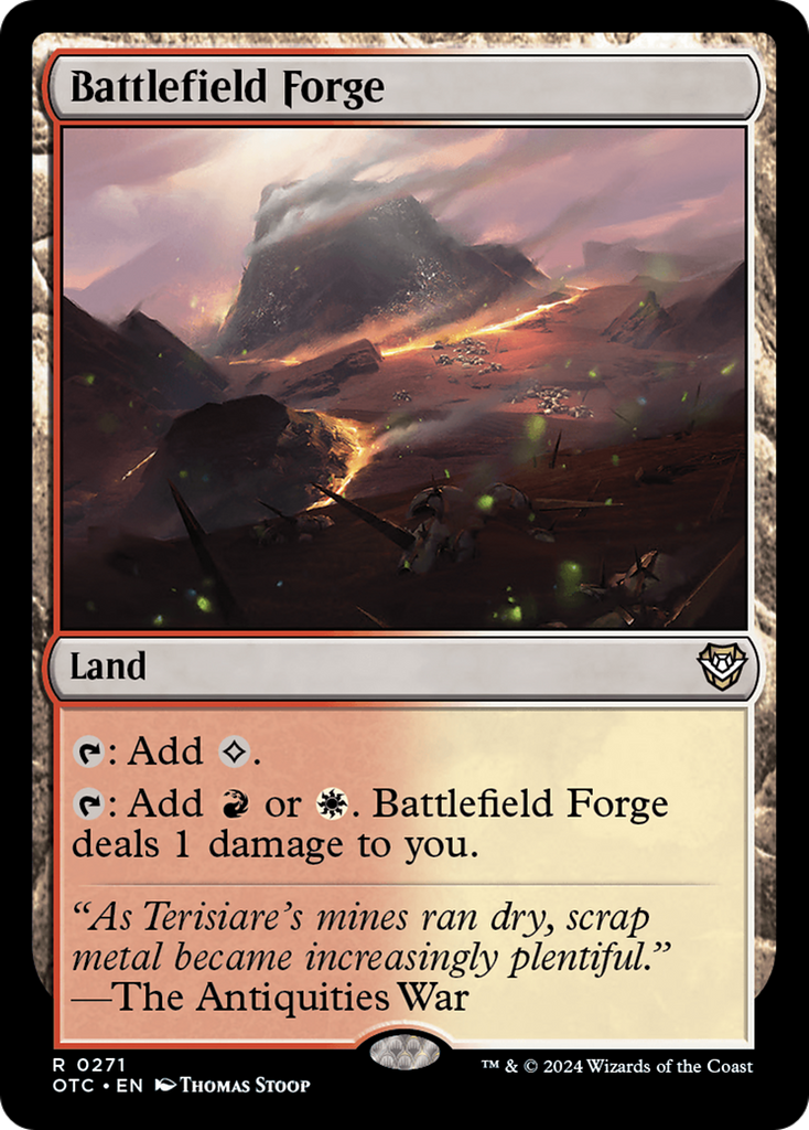Magic: The Gathering - Battlefield Forge - Outlaws of Thunder Junction Commander