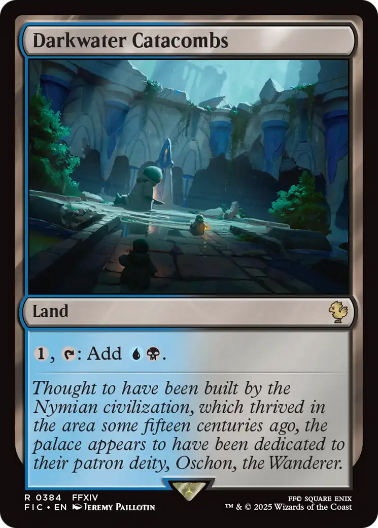 Magic: The Gathering - Darkwater Catacombs - Final Fantasy Commander