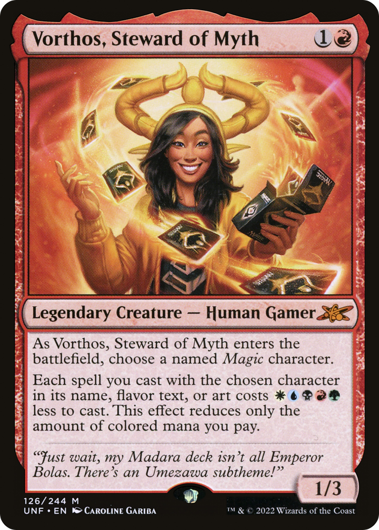 Magic: The Gathering - Vorthos, Steward of Myth - Unfinity