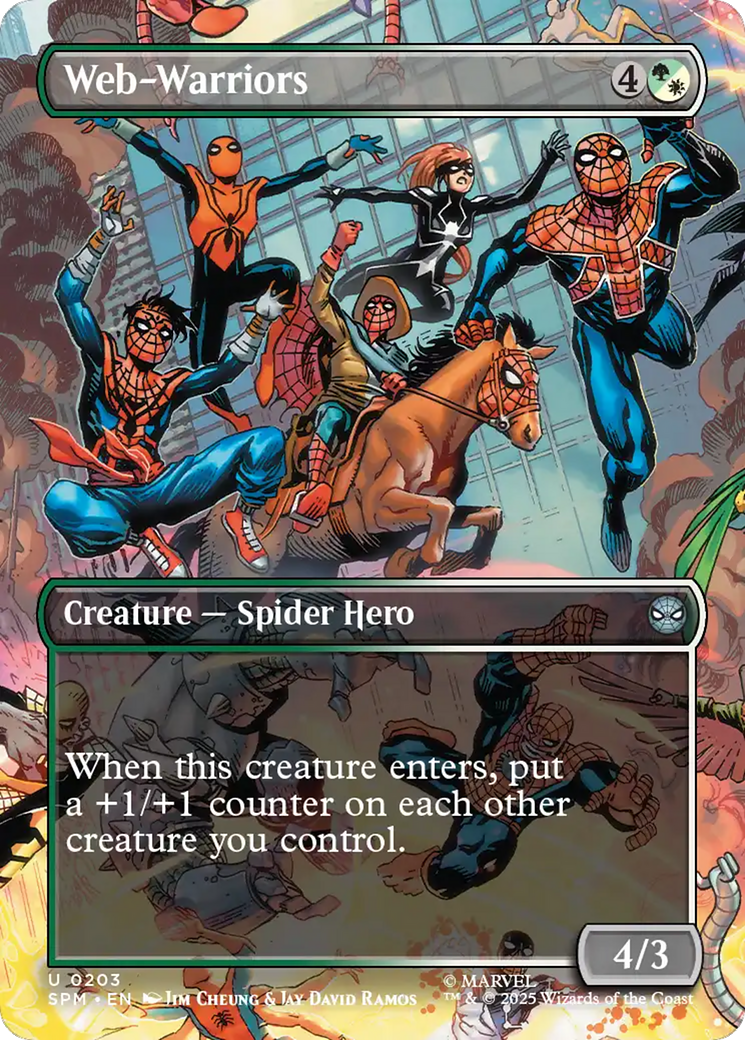 Magic: The Gathering - Web-Warriors - Marvel's Spider-Man