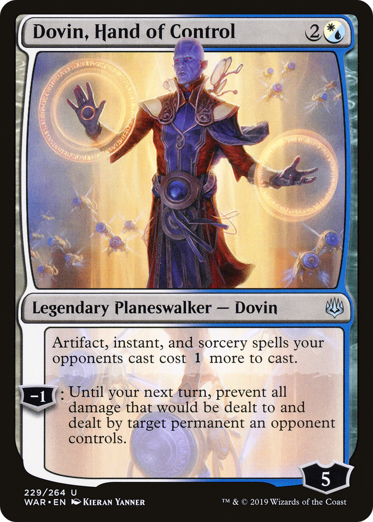 Magic: The Gathering - Dovin, Hand of Control Foil - War of the Spark