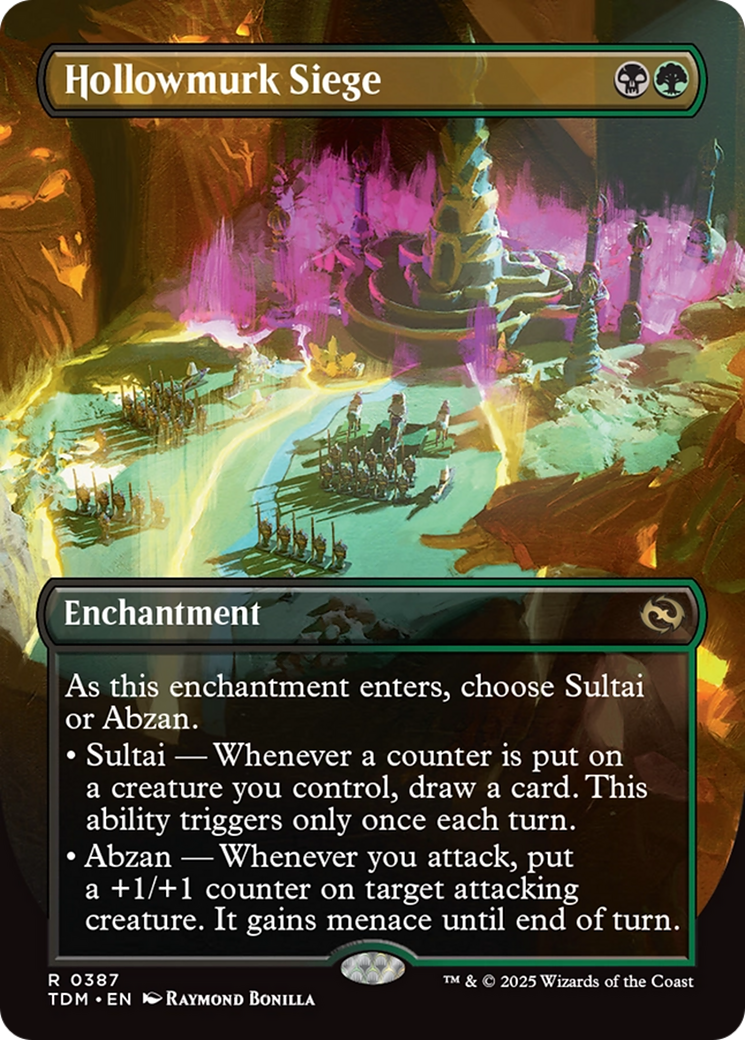 Magic: The Gathering - Hollowmurk Siege Foil - Tarkir: Dragonstorm