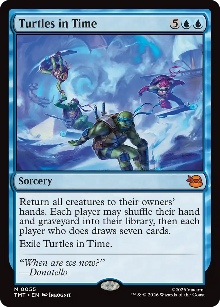 Magic: The Gathering - Turtles in Time Foil - Teenage Mutant Ninja Turtles