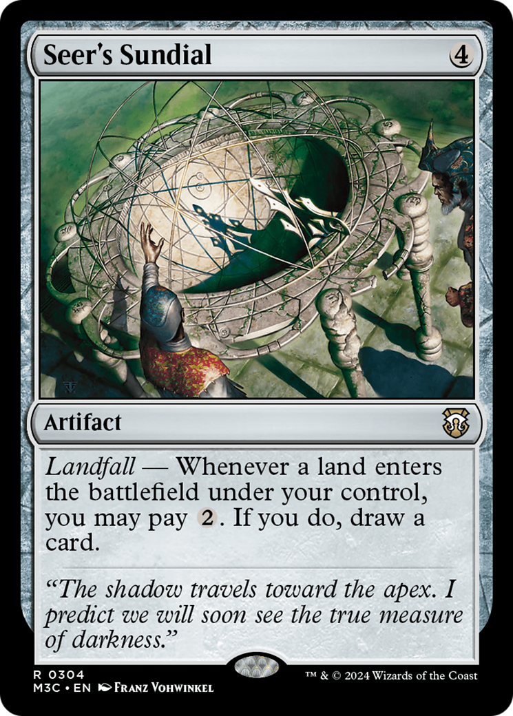 Magic: The Gathering - Seer's Sundial - Modern Horizons 3 Commander