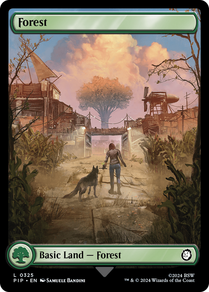Magic: The Gathering - Forest - Fallout