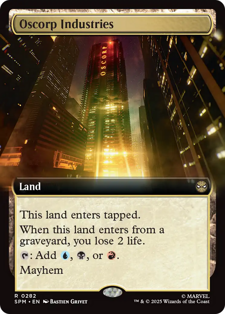 Magic: The Gathering - Oscorp Industries - Marvel's Spider-Man