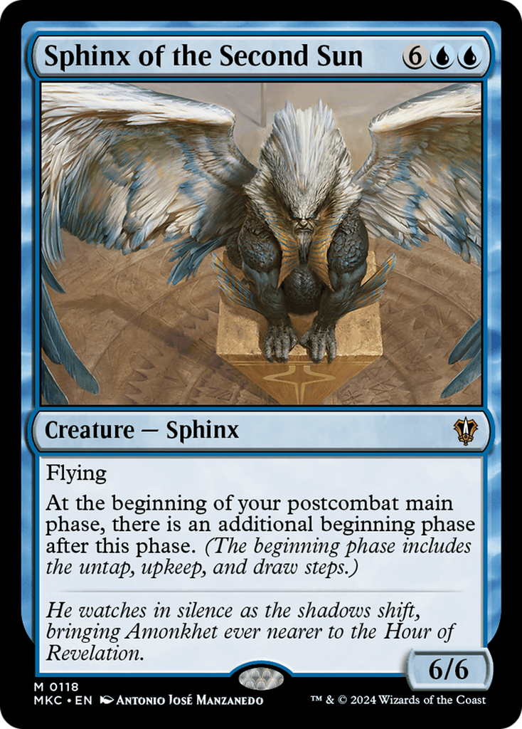 Magic: The Gathering - Sphinx of the Second Sun - Murders at Karlov Manor Commander