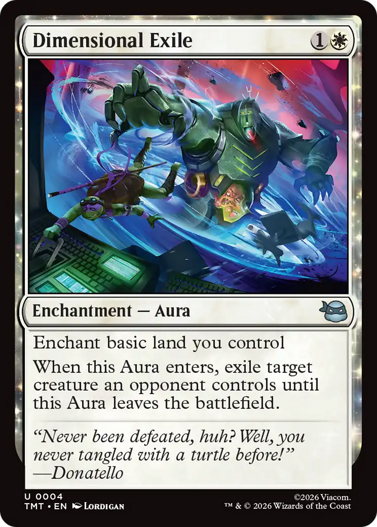 Magic: The Gathering - Dimensional Exile - Teenage Mutant Ninja Turtles
