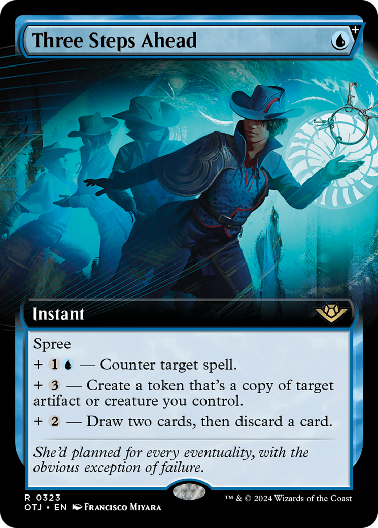 Magic: The Gathering - Three Steps Ahead Foil - Outlaws of Thunder Junction