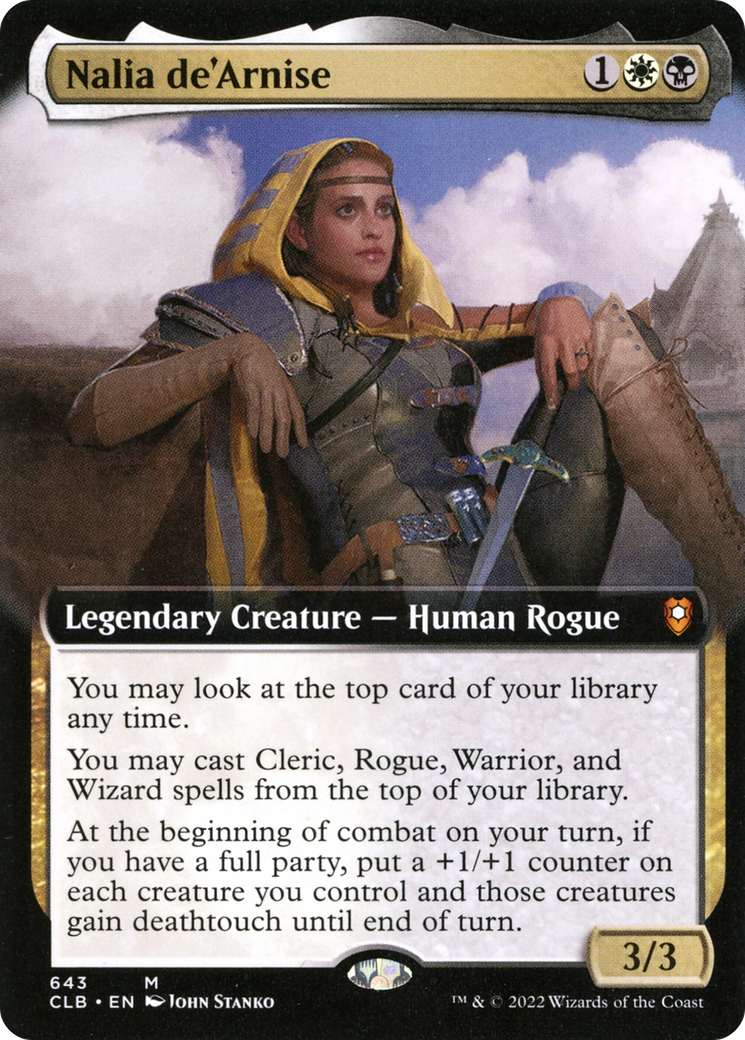 Magic: The Gathering - Nalia de'Arnise Foil - Commander Legends: Battle for Baldur's Gate
