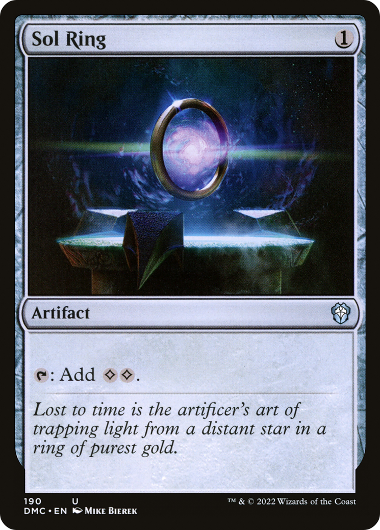 Magic: The Gathering - Sol Ring - Dominaria United Commander