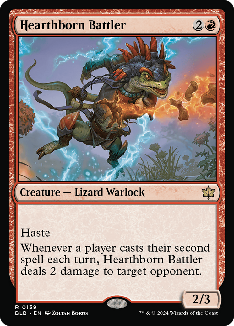 Magic: The Gathering - Hearthborn Battler Foil - Bloomburrow