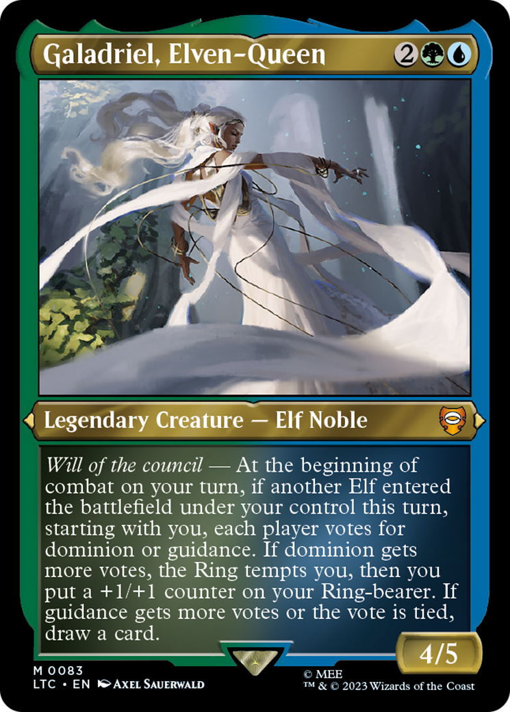 Magic: The Gathering - Galadriel, Elven-Queen Foil - Tales of Middle-earth Commander