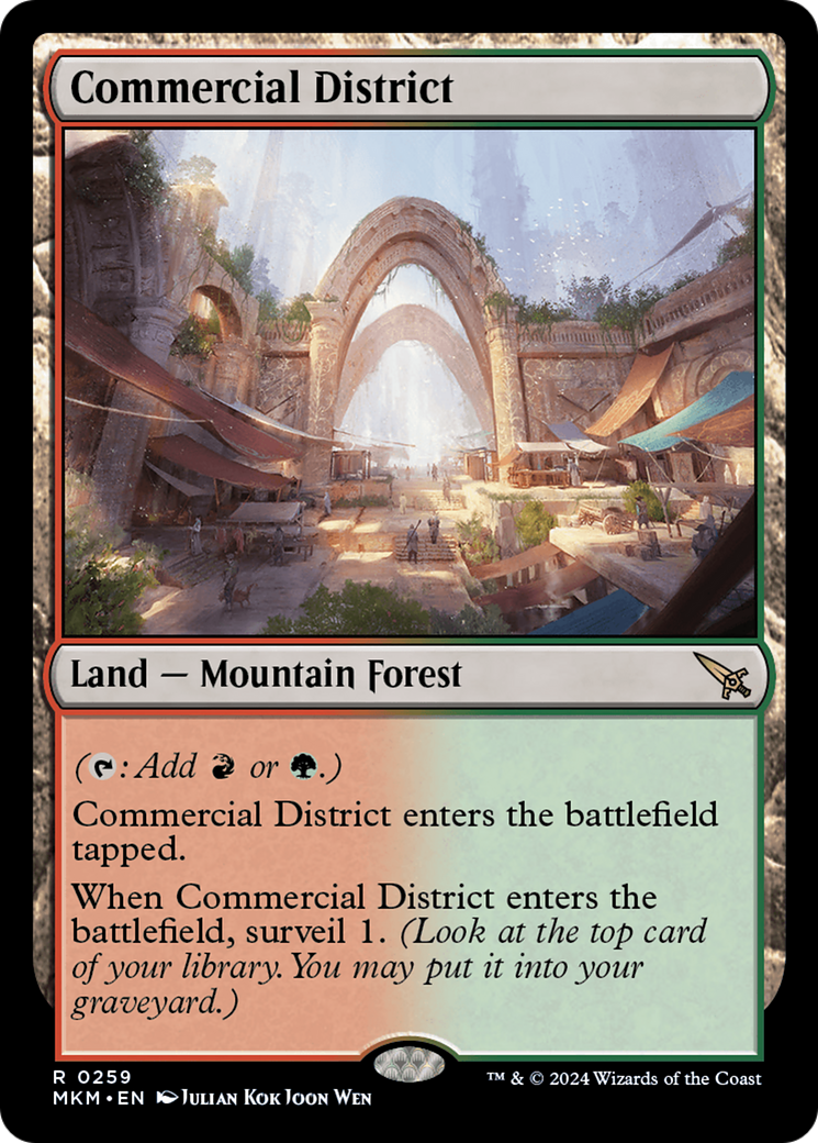 Magic: The Gathering - Commercial District - Murders at Karlov Manor