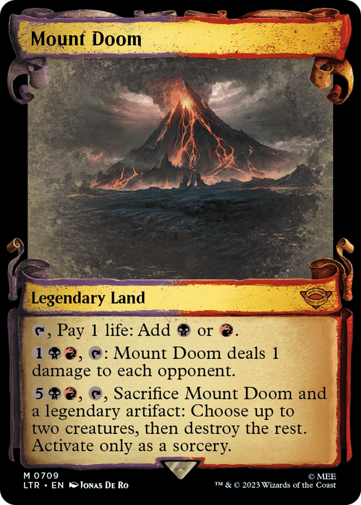 Magic: The Gathering - Mount Doom - The Lord of the Rings: Tales of Middle-earth