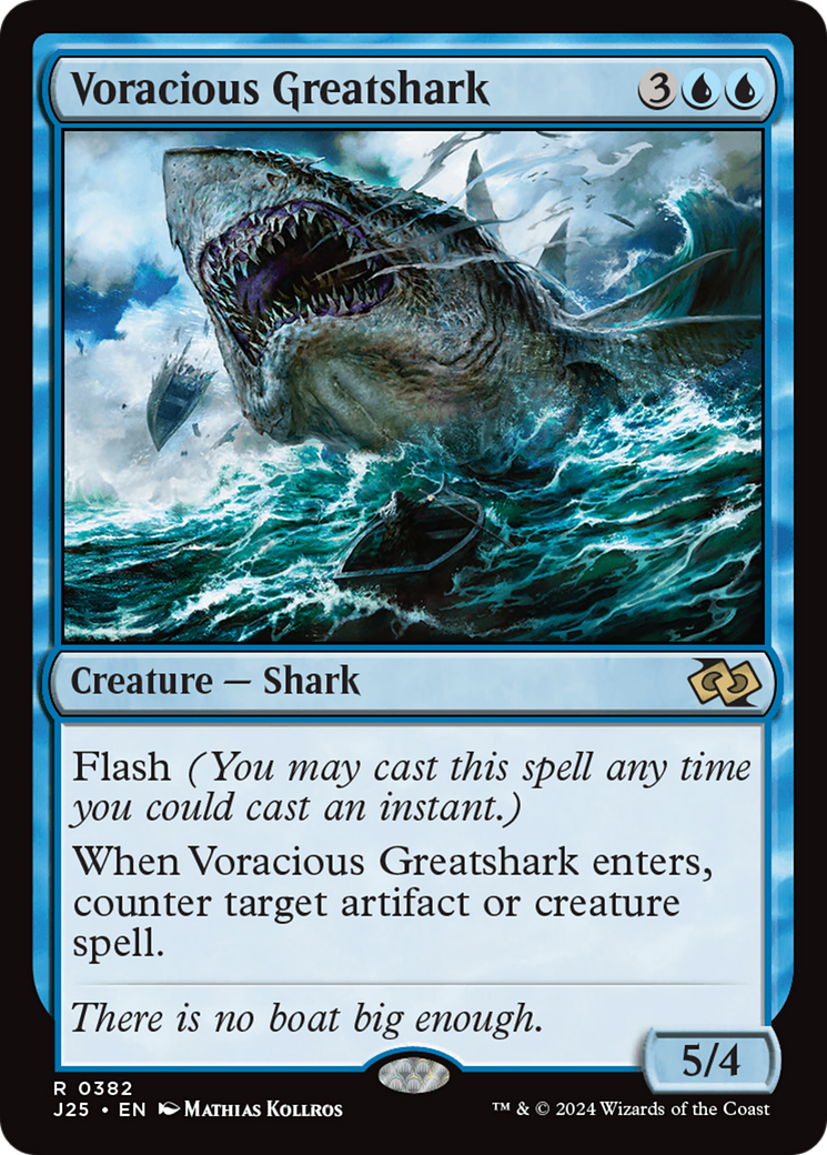 Magic: The Gathering - Voracious Greatshark - Foundations Jumpstart