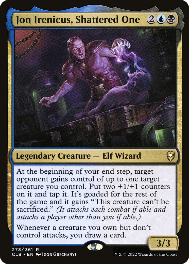 Magic: The Gathering - Jon Irenicus, Shattered One - Commander Legends: Battle for Baldur's Gate