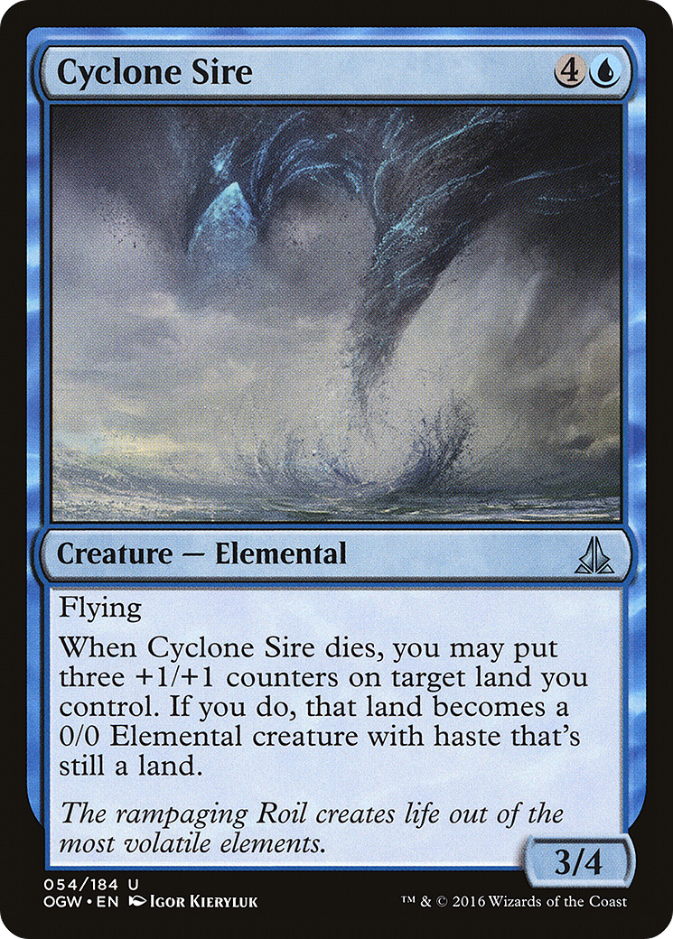 Magic: The Gathering - Cyclone Sire Foil - Oath of the Gatewatch