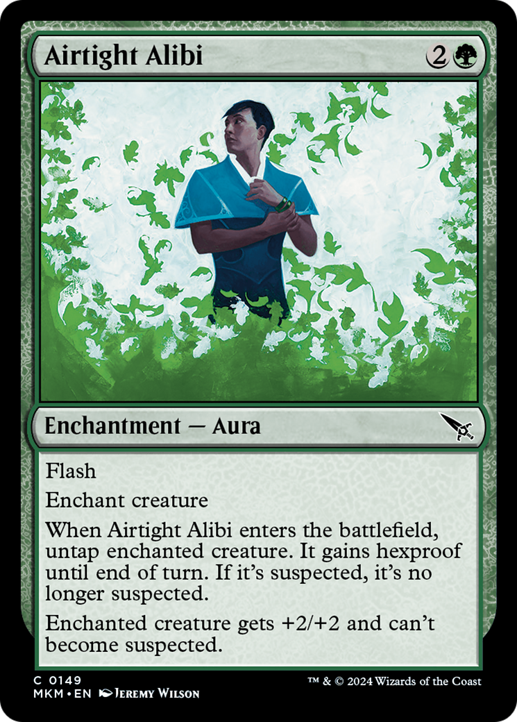 Magic: The Gathering - Airtight Alibi - Murders at Karlov Manor