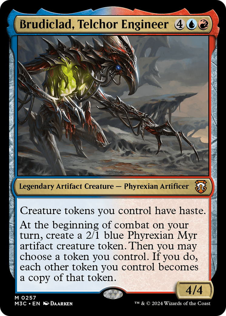 Magic: The Gathering - Brudiclad, Telchor Engineer - Modern Horizons 3 Commander
