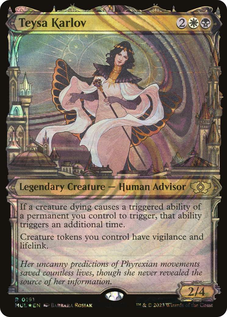 Magic: The Gathering - Teysa Karlov Foil - Multiverse Legends