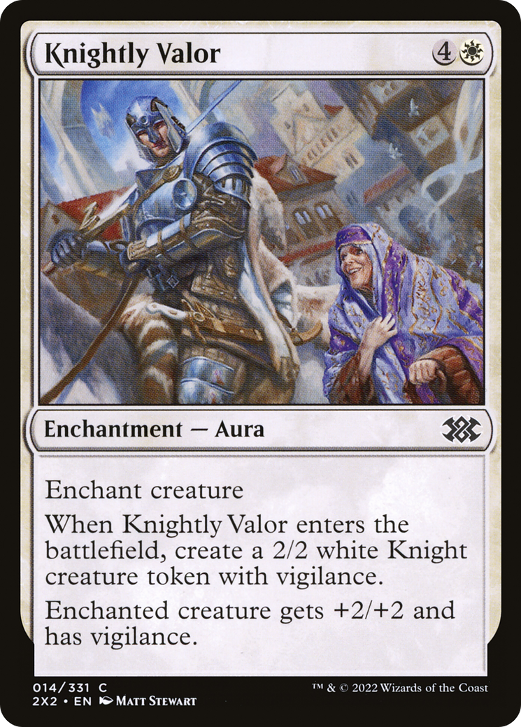 Magic: The Gathering - Knightly Valor - Double Masters 2022