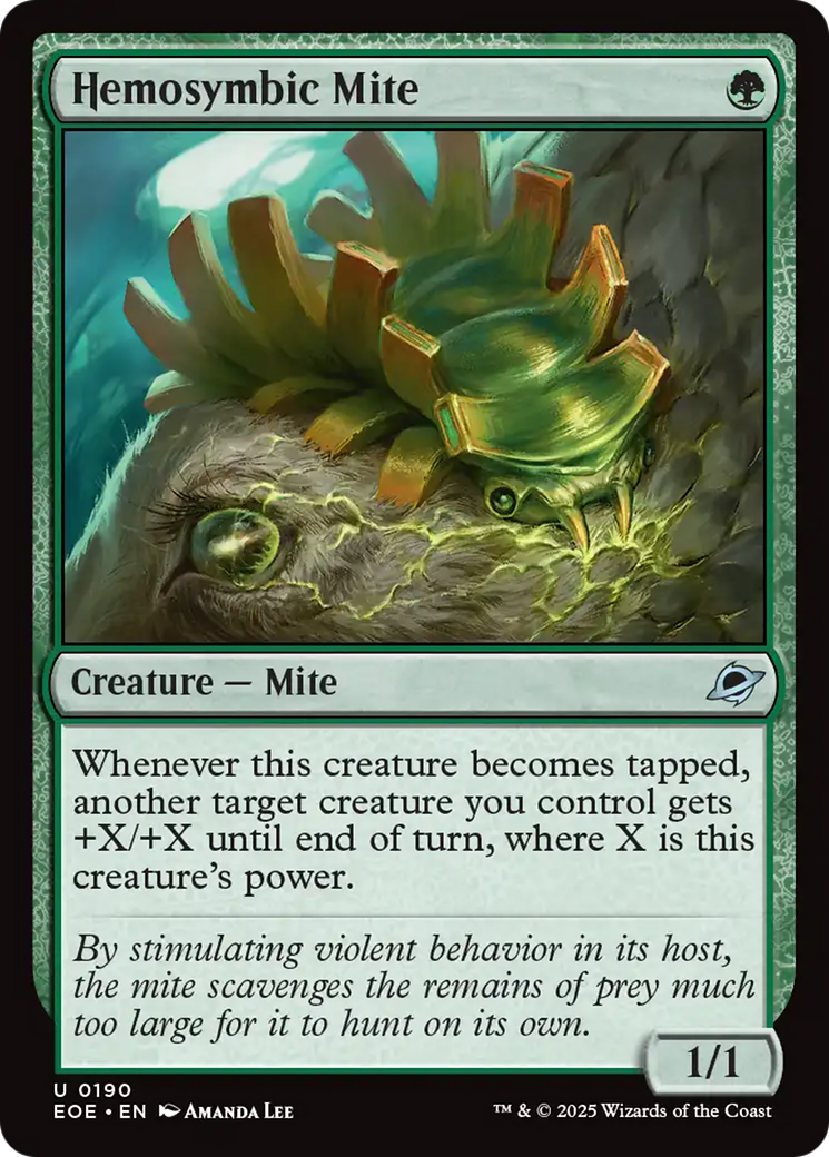 Magic: The Gathering - Hemosymbic Mite - Edge of Eternities