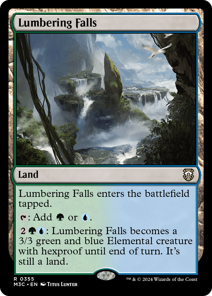 Magic: The Gathering - Lumbering Falls - Modern Horizons 3 Commander