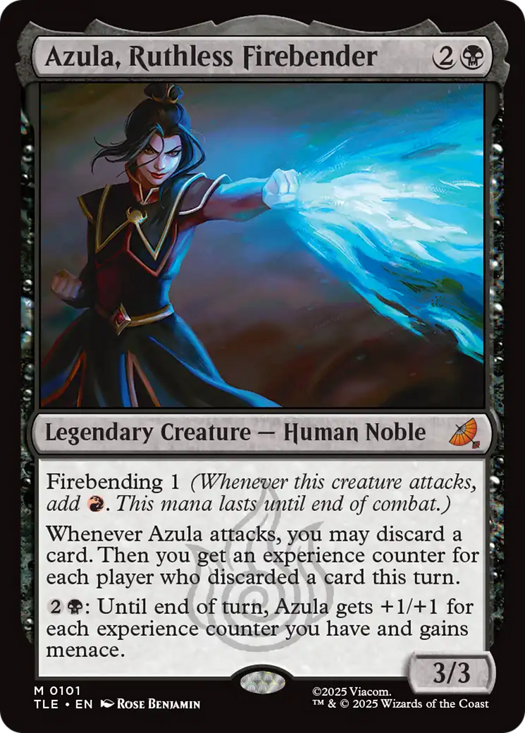Magic: The Gathering - Azula, Ruthless Firebender Foil - Avatar: The Last Airbender Eternal