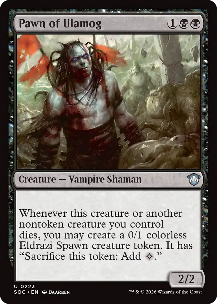 Magic: The Gathering - Pawn of Ulamog - Secrets of Strixhaven Commander