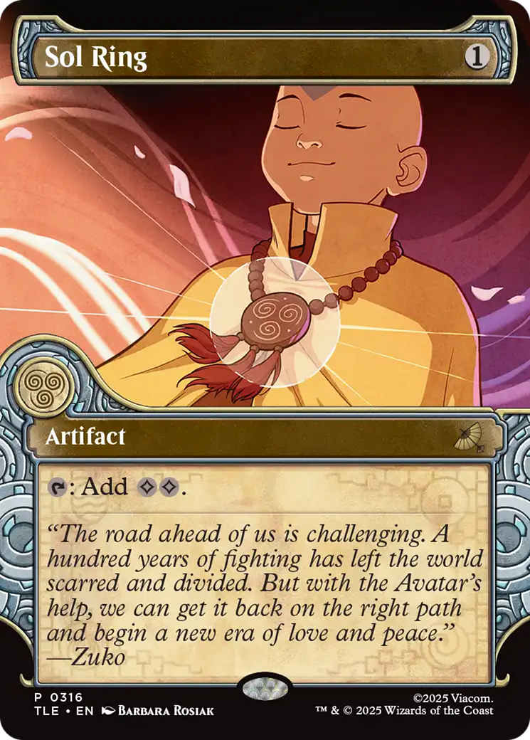 Magic: The Gathering - Sol Ring - Avatar: The Last Airbender Eternal