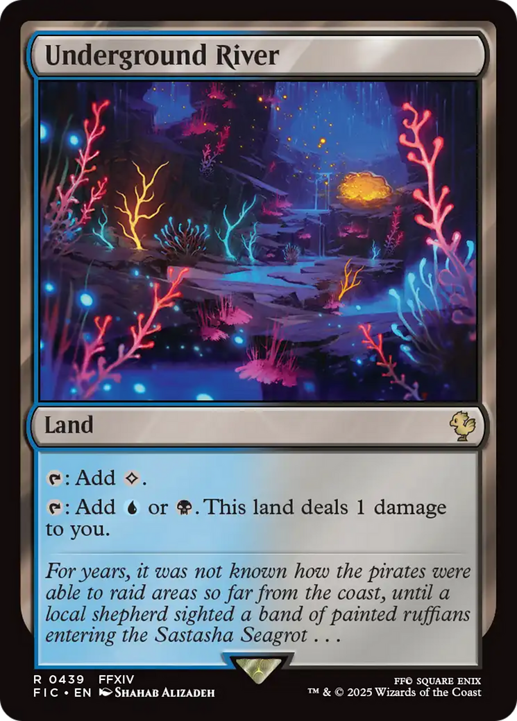 Magic: The Gathering - Underground River - Final Fantasy Commander