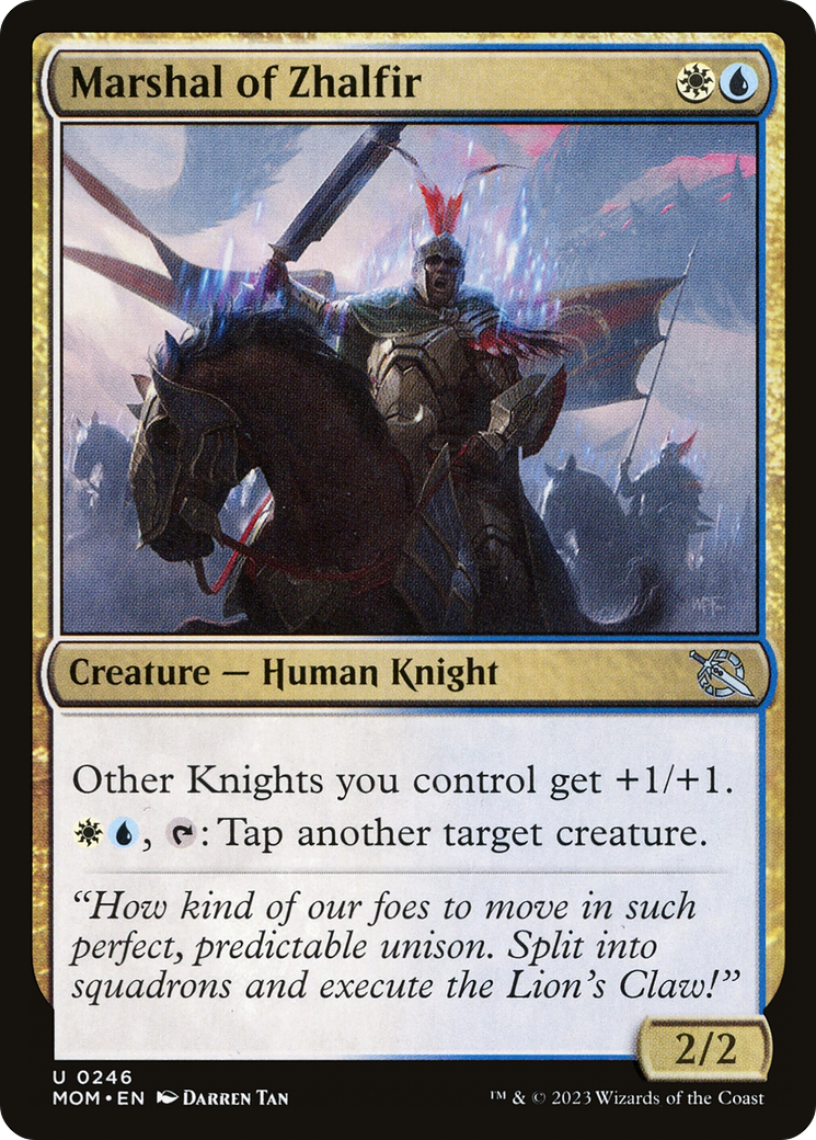 Magic: The Gathering - Marshal of Zhalfir - March of the Machine