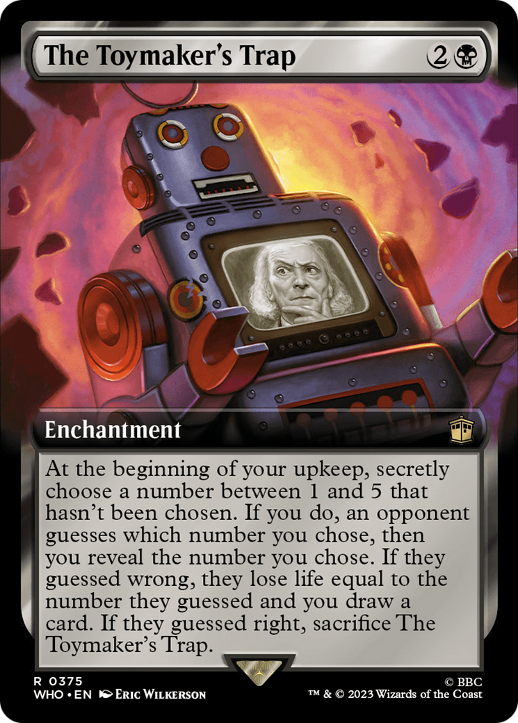 Magic: The Gathering - The Toymaker's Trap Foil - Doctor Who