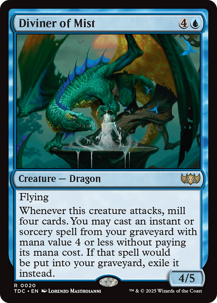 Magic: The Gathering - Diviner of Mist - Tarkir: Dragonstorm Commander