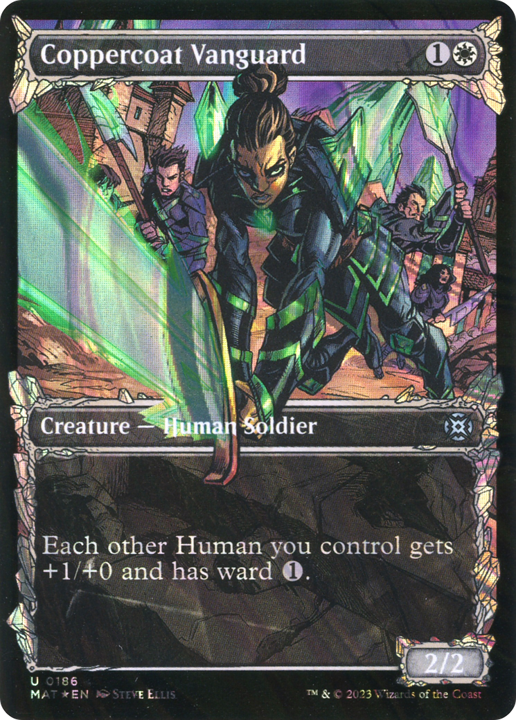Magic: The Gathering - Coppercoat Vanguard Foil - March of the Machine: The Aftermath