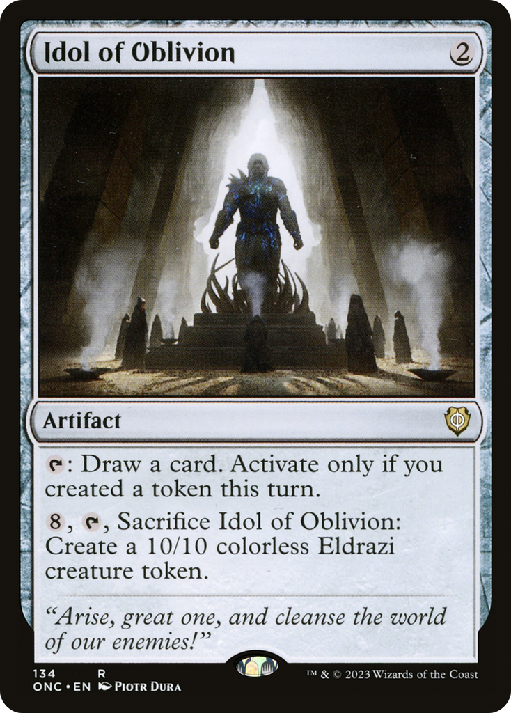 Magic: The Gathering - Idol of Oblivion - Phyrexia: All Will Be One Commander